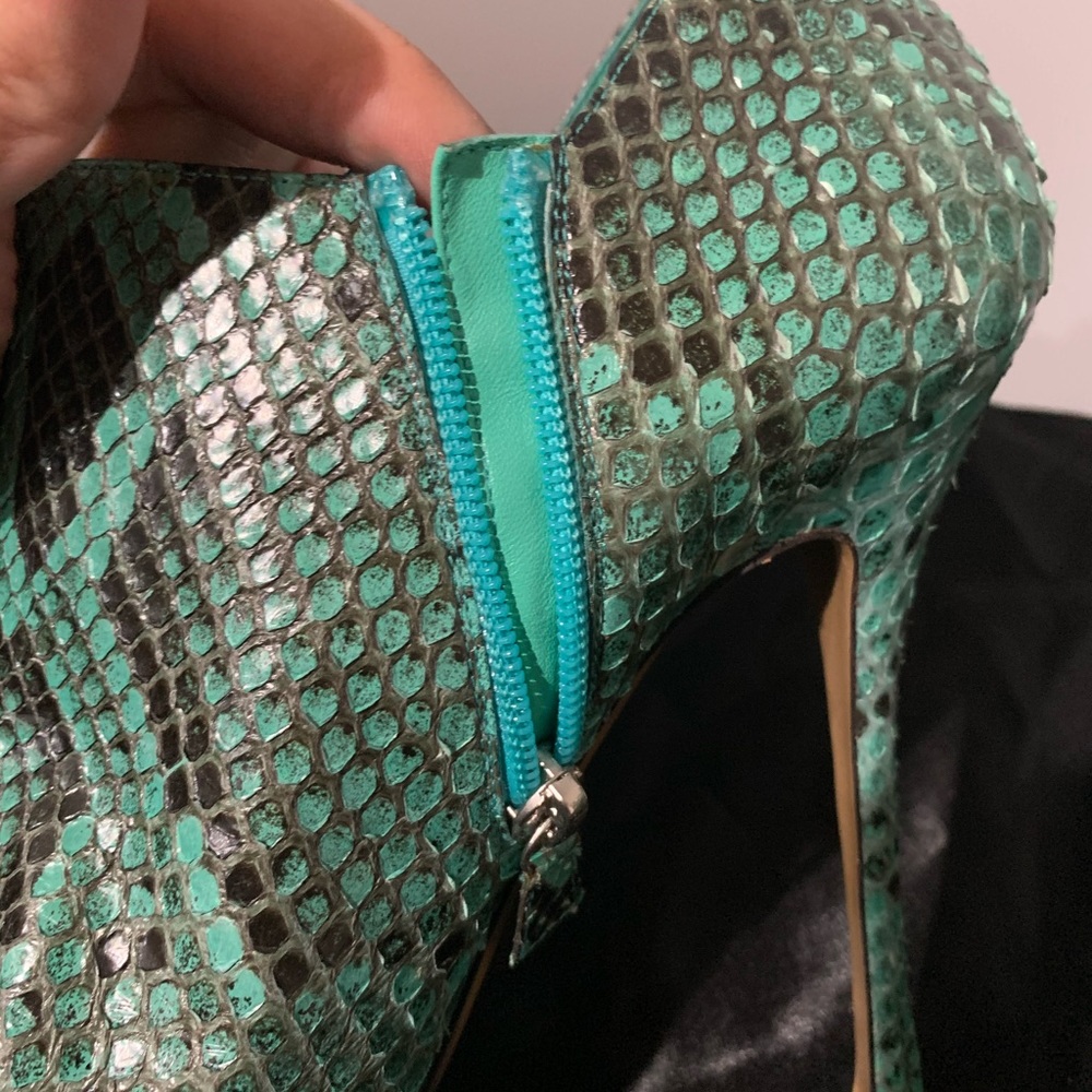 Nicholas Kirkwood Python Ankle Boots - image 5